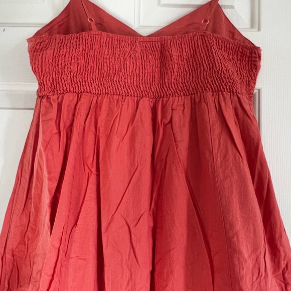 Double layer Maxi dress - Embroidered,   100% cotton - Picture 6 of 9